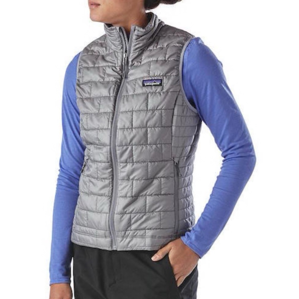 Patagonia Grey Nano Puff Vest